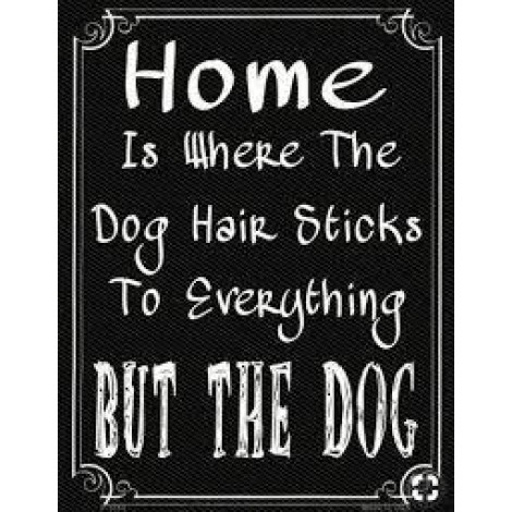 Home Dog Diamond Painting Kit