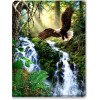 Landscape Eagle Waterfall Diamond Painting Kit