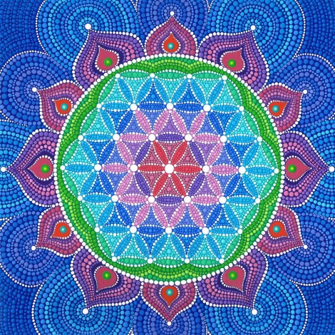 Mandala Diamond Painting Kit Mandala-3