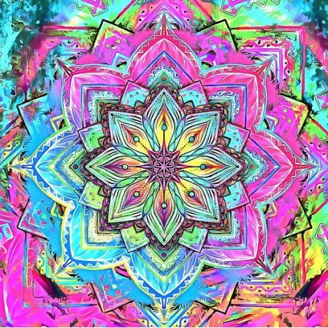 Mandala Diamond Painting Kit Mandala-24