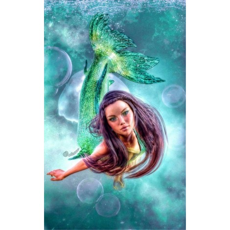 Mermaid Diamond Painting Kit Mermaid-9