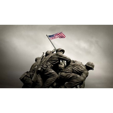 Marine Flag Diamond Painting Kit