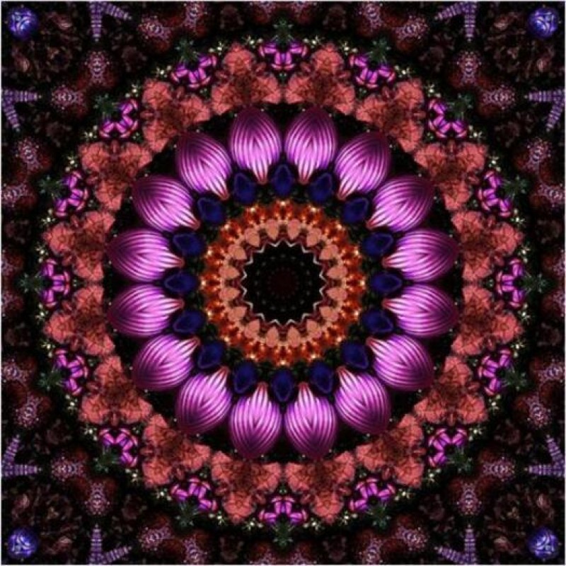 Mandala Purple Diamo...