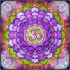 Mandala Purple And Green Diamond Painting Kit