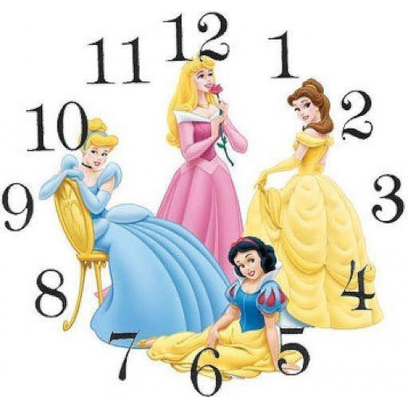 Clock Princess Diamo...