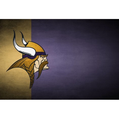 Minnesota Vikings Face Diamond Painting Kit