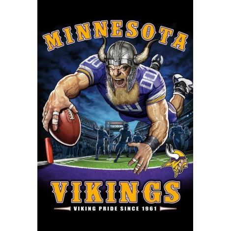 Minnesota Vikings Diamond Painting Kit