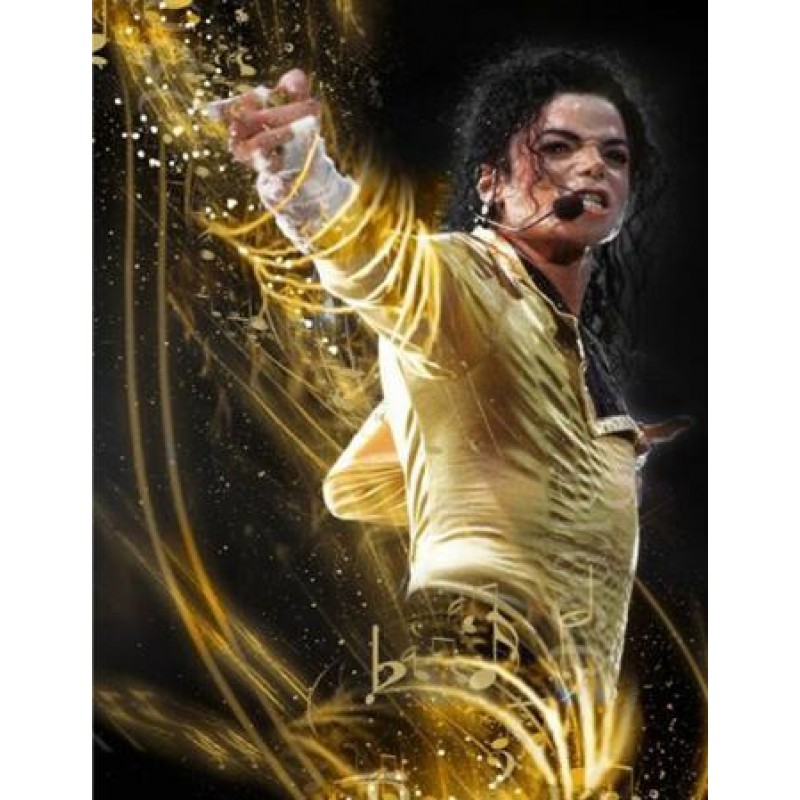 Michael Jackson Gold Diam...
