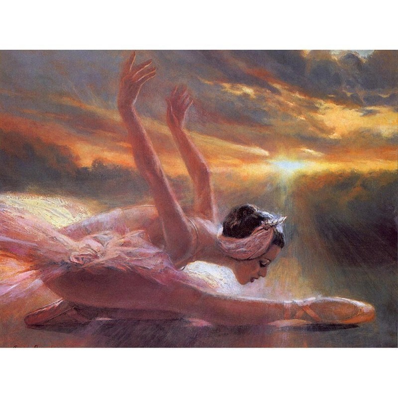 Painting Ballet Girl...