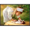 Nurse And Dog Diamond Painting Kit
