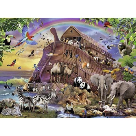 Noah's Ark Animals Diamond Painting Kit