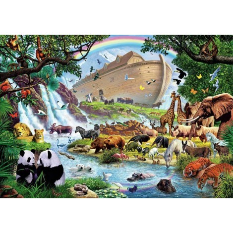 Noah's Ark Animal Diamond Painting Kit