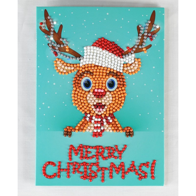 Reindeer Card Diamon...