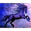 Purple Unicorn Diamond Painting Kit