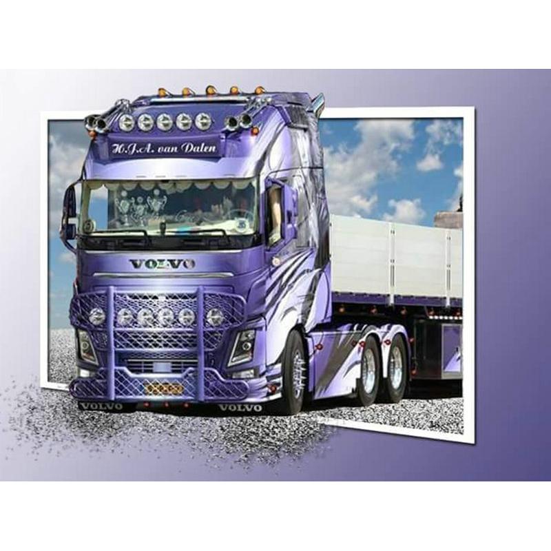 Purple Truck Diamond...