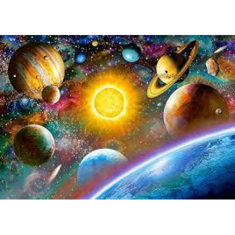 Space Planet Big Star Diamond Painting Kit