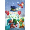 Snowman Christmas Diamond Painting Kit