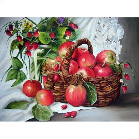 Still Life Of Apple Diamond Painting Kit