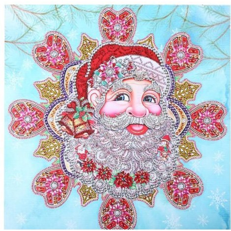 Special Shaped Christmas Santa Claus Diamond Painting Kit