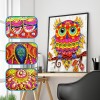 Special Shaped  Owl Flower Diamond Painting Kit