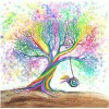 Tree Rainbow Colors Diamond Painting Kit