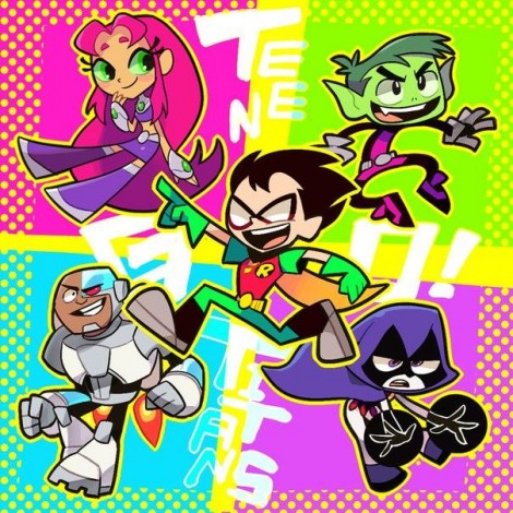 Teen Titans Go Colors Diamond Painting Kit