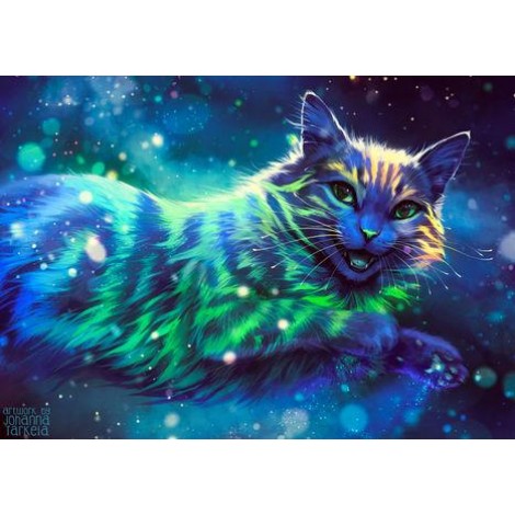 Cat Special Colors Diamond Painting Kit