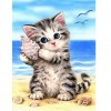 Cat Full Square Diamond Painting Kit