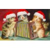 Cat Christmas Funny Diamond Painting Kit