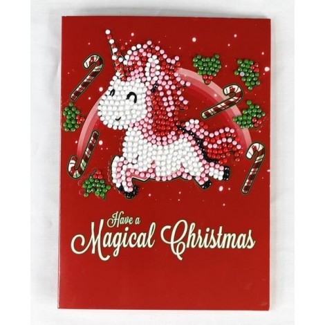 Unicorn Card Diamond Painting Kit
