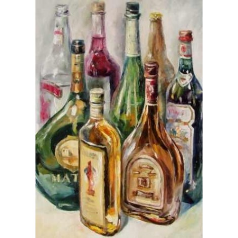 Bottles Diamond Painting Kit