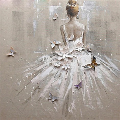 Ballet Girl Diamond Painting Kit