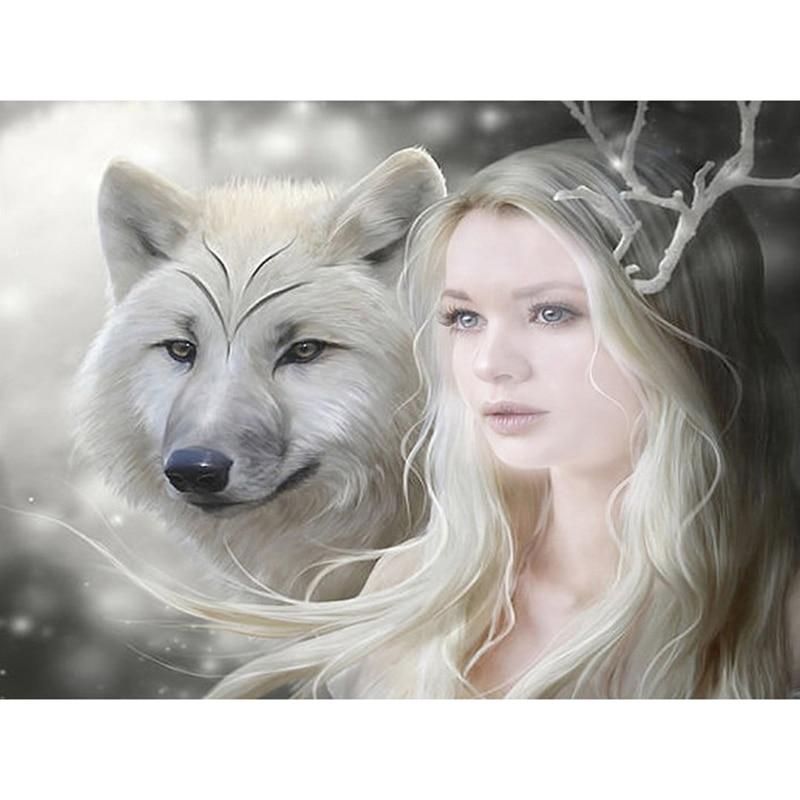 Wolf and Beauty Diam...
