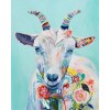 Watercolor Goat Diamond Painting Kit