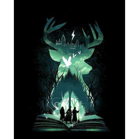 5d Harry Potter Diamond Painting Kit Premium-14