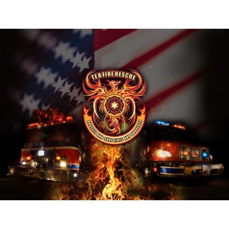 5d Fireman Firefighter Diamond Painting Kit Premium-19