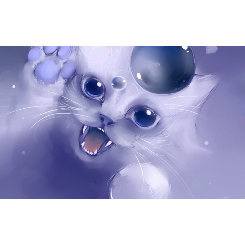 5d Cat Diamond Paint...