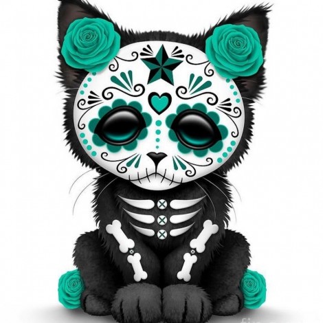 5d Cat Diamond Painting Kit Premium-88