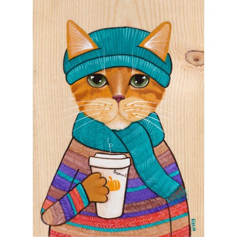 5d Cat Diamond Painting Kit Premium-82