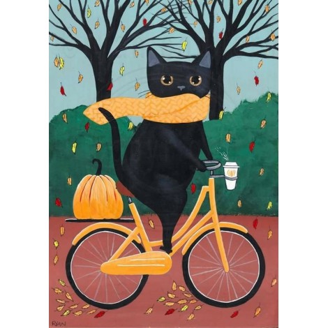 5d Cat Diamond Painting Kit Premium-66