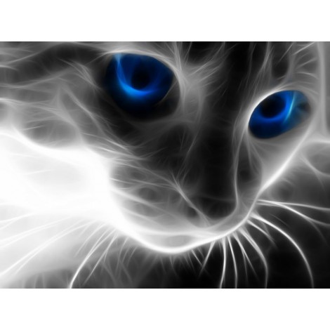 5d Cat Diamond Painting Kit Premium-58