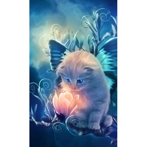 5d Cat Diamond Painting Kit Premium-55
