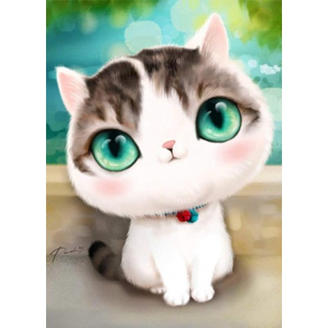 5d Cat Diamond Painting Kit Premium-14